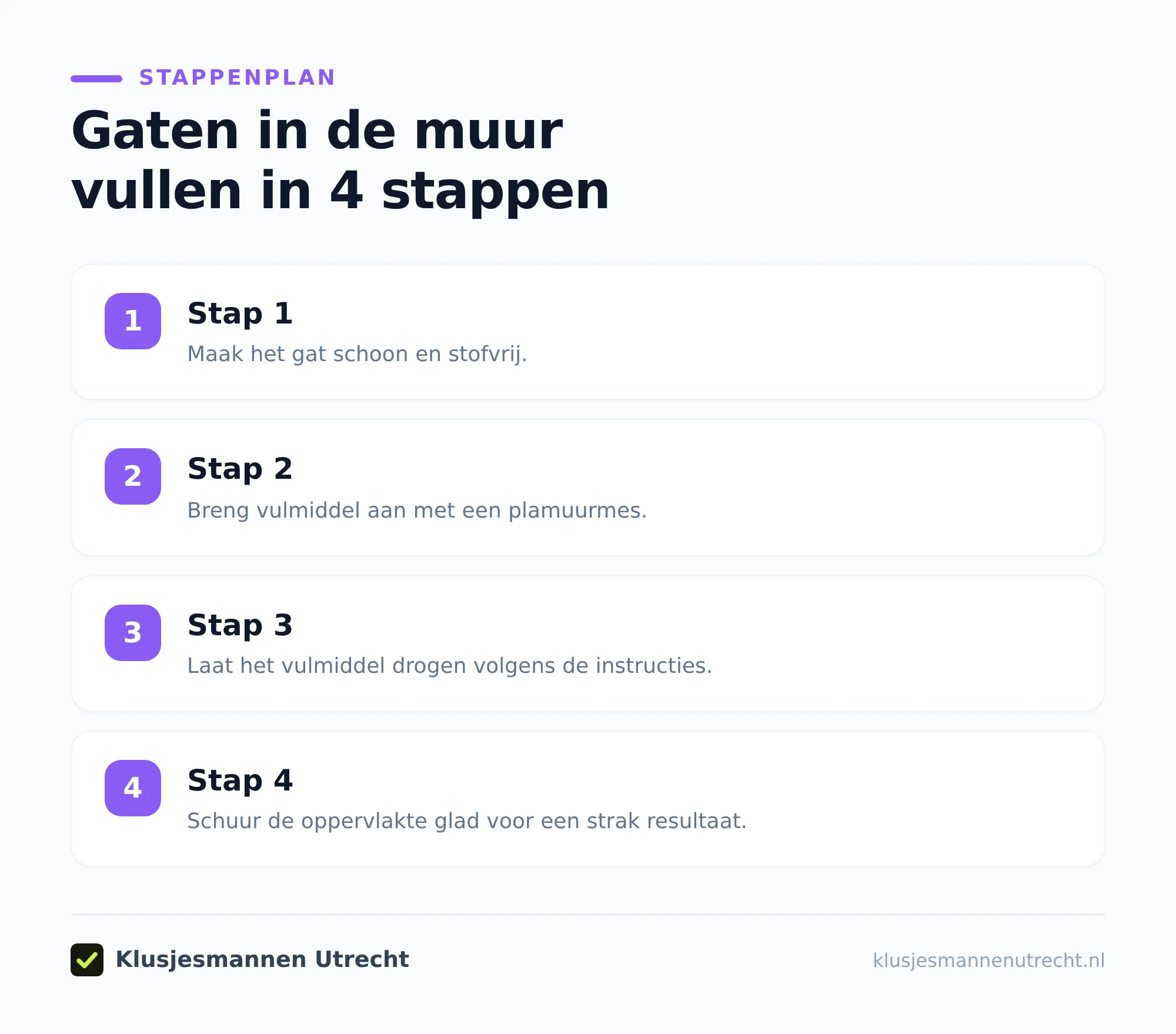 Het juiste vulmiddel kiezen